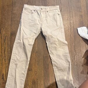 Stylish Levi Beige Jeans